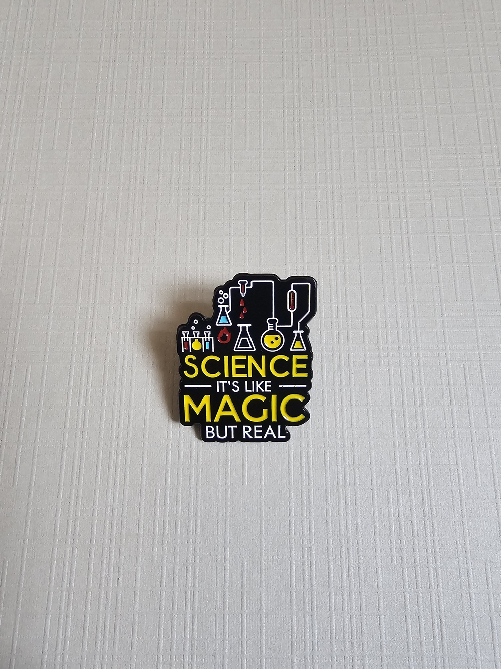 ​🔥 BOGO 2/$10 🔥 Science Magic But Real Lab Enamel Lapel Pin